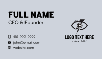 Thunder Bolt Eye  Business Card Preview