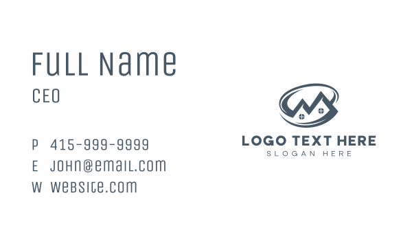 Home Residence Roofing Business Card Design Image Preview