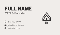 Roofing Real Estate Establishment  Business Card Image Preview
