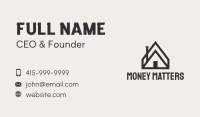 Roofing Real Estate Establishment  Business Card Image Preview