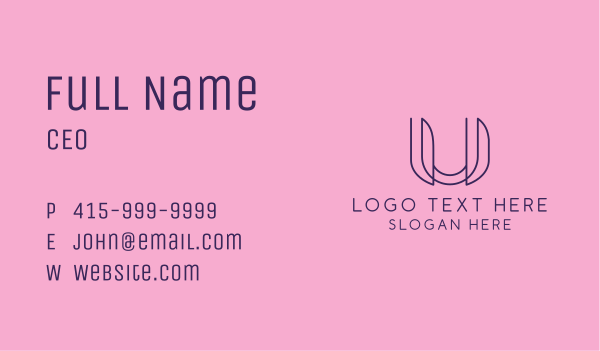 Stylist Clothing Apparel Business Card Design Image Preview
