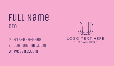 Stylist Clothing Apparel Business Card Image Preview