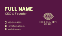 Tribal Eye Surveillance  Business Card Preview