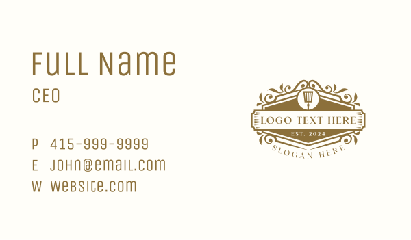 Food Eatery Cook Business Card Design Image Preview