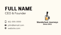 Craft Beer Tap Business Card Image Preview