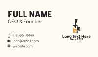 Craft Beer Tap Business Card Image Preview