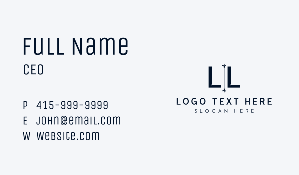 Generic Firm Industry Business Card Design Image Preview