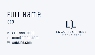 Generic Firm Industry Business Card Image Preview