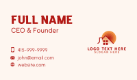Sun House Residence Business Card Preview