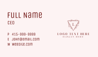 Flower Styling Florist Business Card Image Preview