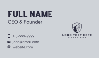 Gaming Wolf Shield Business Card Image Preview