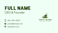 Backyard Lawn Mower Business Card Image Preview
