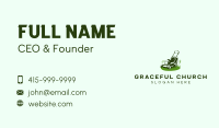 Backyard Lawn Mower Business Card Image Preview