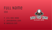 Skull Game Streamer Business Card Image Preview