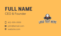 Skull Game Streamer Business Card Preview