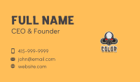 Skull Game Streamer Business Card Image Preview