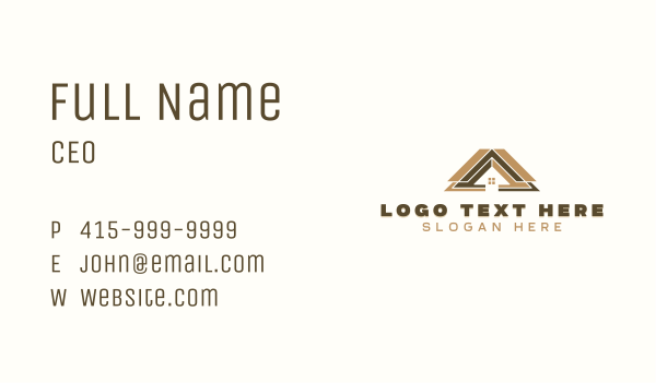 Roofing Home Repair Business Card Design Image Preview