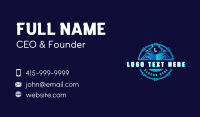 Water Pipe Maintenance Business Card Preview