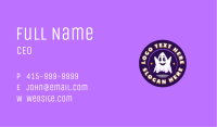 Haunted Scary Ghost Business Card Image Preview