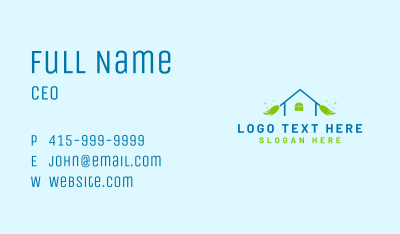 Home Broom Cleaner Business Card Image Preview