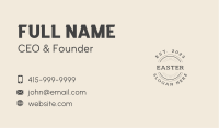 Vintage Printing Stamp Business Card Image Preview
