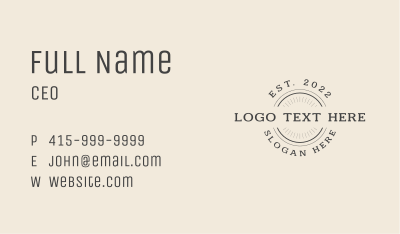 Vintage Printing Stamp Business Card Image Preview