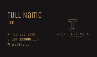 Jewelry Fashion Boutique Business Card Image Preview