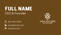 Finance Diamond Jewelry  Business Card Design