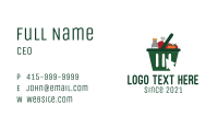 Grocery Online Shopping Business Card Image Preview