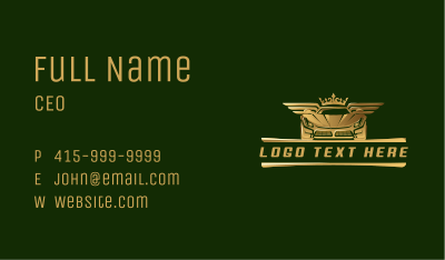 Car Garage Royalty Business Card Image Preview