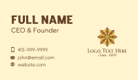 Ethnic Tribal Centerpiece  Business Card Image Preview