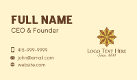 Ethnic Tribal Centerpiece  Business Card Design