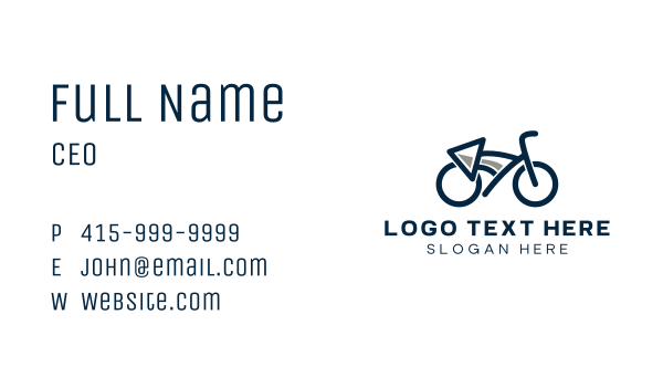 Bicycle Cycling Transportation Business Card Design Image Preview
