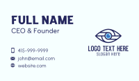 Tech Mechanical Eye Business Card Preview