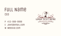 Gentleman Fedora Hat Business Card Image Preview