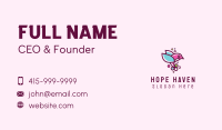 Cute Hummingbird Business Card Image Preview