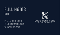 Premium Quality Letter K Business Card Image Preview