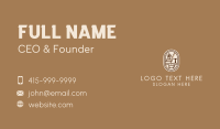 Coffee Shop Library Business Card Image Preview