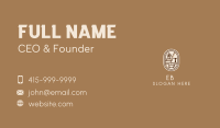 Coffee Shop Library Business Card Image Preview