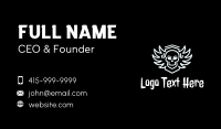 Skull Wing Emblem Business Card Image Preview