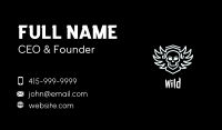 Skull Wing Emblem Business Card Image Preview