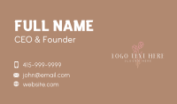 Tulips Spa Wellness Business Card Preview