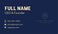 Scale Justice Sword Business Card Design