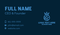 Blue Royal Fish Business Card Image Preview