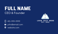 Himalayan Mountain Peak Business Card Image Preview