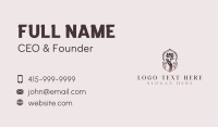 Flower Boutique Fashion Business Card Preview