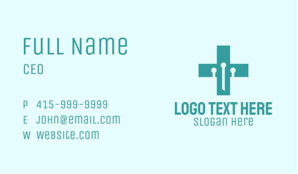 Medical Technology Lab  Business Card Design Image Preview