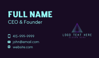 Real Estate Pyramid Business Card Image Preview