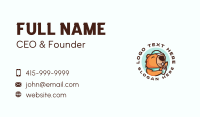 Capybara Smoothies Drink Business Card Design