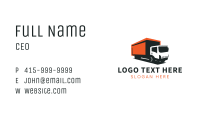 Delivery Van Logistics Business Card Image Preview
